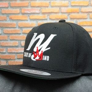 Black Snapback Hat